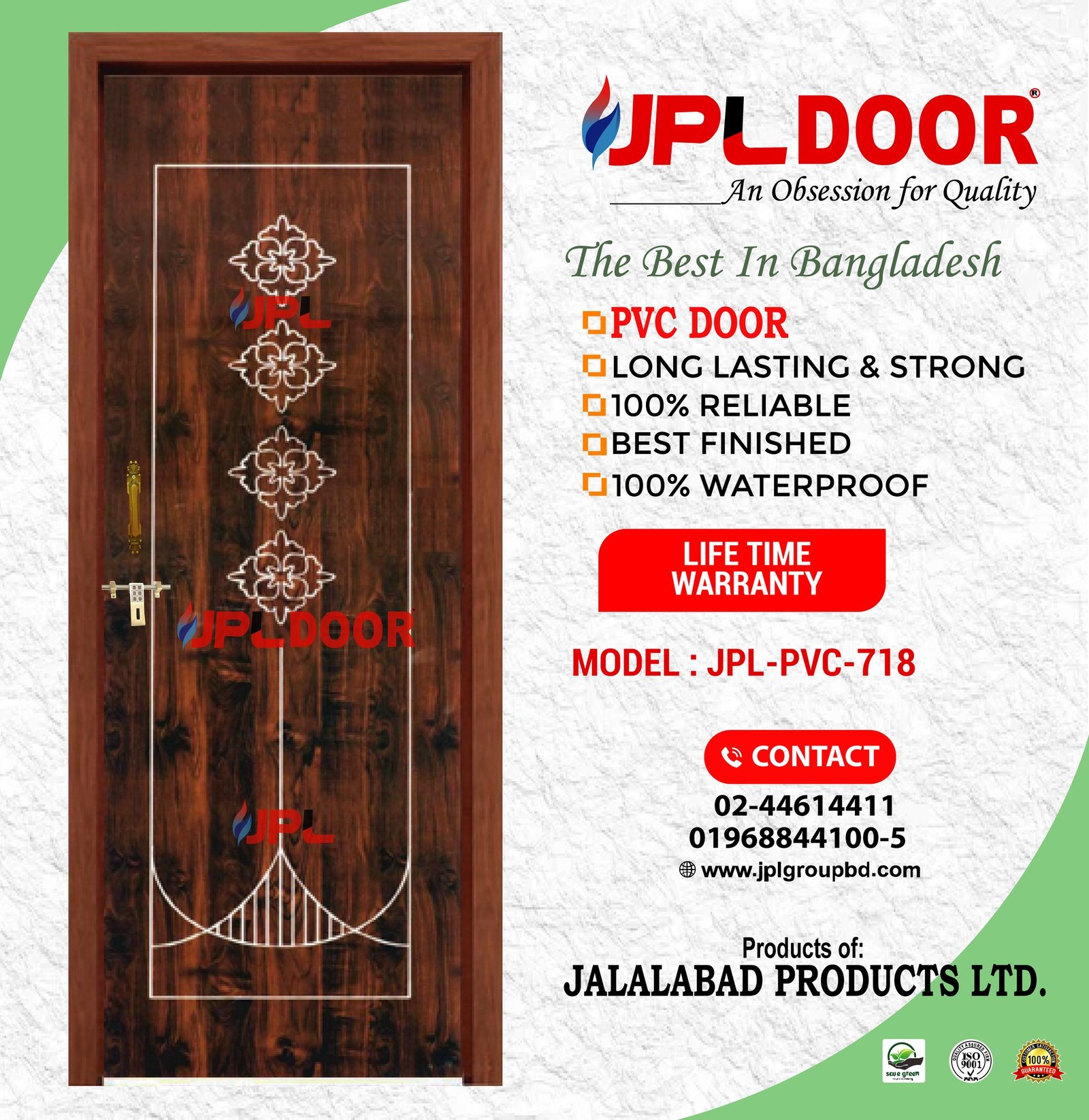 PVC DOOR JPL-PVC-718